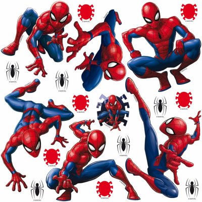 AG Design DKs 1090 samolepící dekorace Spider-Man 30x30 cm – Zboží Mobilmania