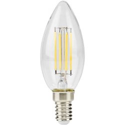 Nedis LED žárovka, E14, svíčka, 4,5 W, 470 lm, 2700 K, retro LBFE14C352