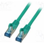 Goobay 69371 Patch S/FTP Kat: 6a RJ45 vidlice z obou stran lanko Cu – Zboží Živě