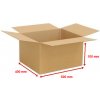Obálka Kartonová krabice 500x400x100 mm - 25 ks (odeslání 3-5 dnů)