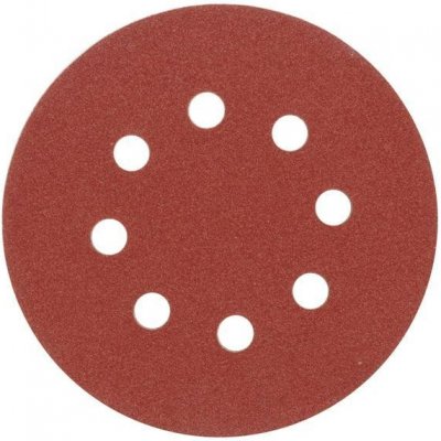 Vorel Brusný papír 125 mm P80 s otvory 5 ks suchý zip TO-08578 – Sleviste.cz