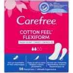 Carefree Cotton Flexiform slipové vložky 56 ks – Zbozi.Blesk.cz