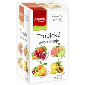 Apotheke Tropické ovocné čaje 4v1 20 x 2 g