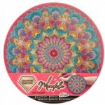 Grafix Diamantový obrázek Mandala růžová 30 cm na plátně – Zboží Mobilmania