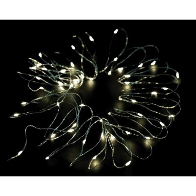 LED osvětlení na baterie / / světelný řetěz 790416 5m/50LED/3xAA bílá teplá – Hledejceny.cz