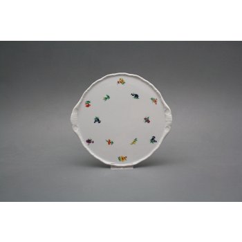 Bohemia Porcelán 1987 Dortový talíř 16,5cm Verona Házenky ABB