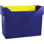 Box na závěsné desky Donau - plastový, modrý, obsahuje 5 ks desek – Zboží Mobilmania