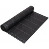 Geotextilie PRODOMOS line Tkaná mulčovací textilie 1,25 x 100 m 100 g/m² černá