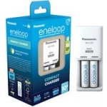 Panasonic Eneloop Charger BQ-CC50 + 2 x R6/AA Eneloop 2000mAh BK-3MCCE K-KJ50MCC20E – Zboží Mobilmania