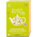 English Tea Shop Bio čaj CITRONOVÁ TRÁVA ZÁZVOR A CITRUSY 20 sáčků – Zboží Mobilmania