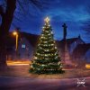 Vánoční osvětlení DecoLED Sada LED osvětlení pro stromy s výškou 3-5m, teplá bílá s bleskem