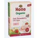HOLLE Bio ovesná mléčná kaše s jablkem a jahodami 250 g – Zboží Dáma