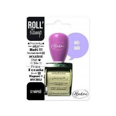 Aladine RollStamp textová Můj diář – Sleviste.cz