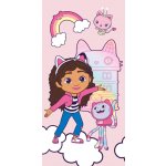 Jerry Fabrics Osuška Gabbys Dollhouse 03 70 x 140 cm – Zboží Dáma