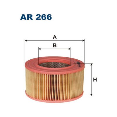 Vzduchový filtr FILTRON AR 266 – Hledejceny.cz