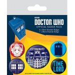 Pyramid International sada placek Doctor Who Exterminate 5 ks – Hledejceny.cz