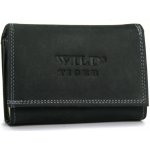 Wild Dámská kožená peněženka Černá – Zboží Mobilmania