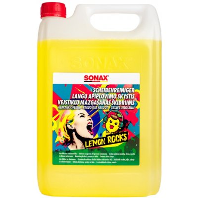 Sonax Letní náplň do ostřikovačů LEMON ROCKS s vůní citrónu 5 l – Hledejceny.cz