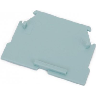 ELEKTRO BEČOV Přepážka RSA 2,5A koncová světle modrá B621121 – Sleviste.cz