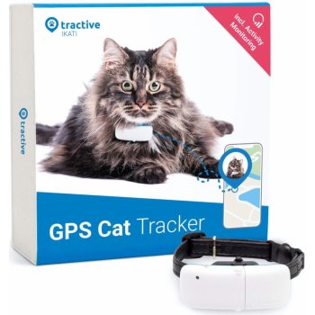 Tractive Cat GPS a GPS obojek pro kočky - sledování polohy a aktivity (2020) TRKAT1