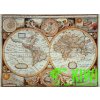 Nástěnné mapy Freytag & Berndt nástěnná mapa Svět antik z roku 1651- hist., lišta, 90x70 cm