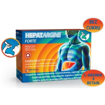 MBA Pharma Hepatargine Forte 20 x 5 ml – Hledejceny.cz