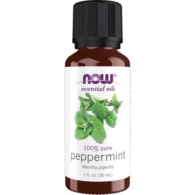 Now Foods Esenciální olej Máta peprná 30 ml – Hledejceny.cz