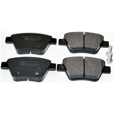 Sada brzdových destiček, vždy 4 kusy v sadě DENCKERMANN B111026 – Sleviste.cz