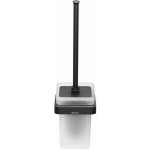 Ravak 10° WC štětka nástěnná s držákem černá sklo X07P566 – Zboží Dáma