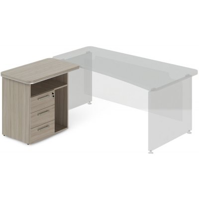 Lenza TopOffice 90 x 55 cm levý driftwood – Hledejceny.cz