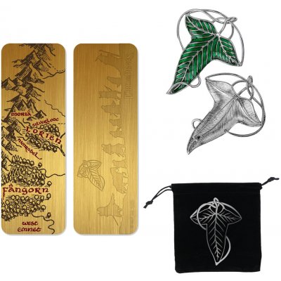 Pán prstenů Set (Elfská brož a záložka) – Hledejceny.cz