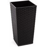 Lamela Květináč Finezja 190 x 190 mm ratan černý – Hledejceny.cz