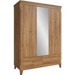 BRW Bergen SZF2D1M2S Modřín sibiu zlatý – Zbozi.Blesk.cz