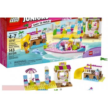 LEGO® Juniors 10747 Andrea a Stephanie na dovolené na pláži od 740 Kč -  Heureka.cz