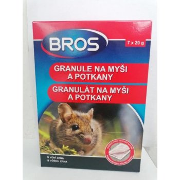 Bros granule na myši,krysy a potkany 140 g