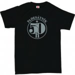 Padesátník pánské narozeninové tričko s potiskem 412 černá black šedá – Hledejceny.cz