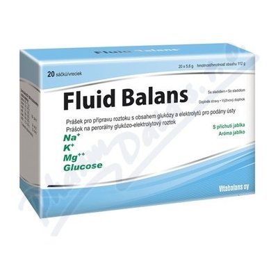 Fluid Balans sáčky 20 x 5,6 g – Hledejceny.cz