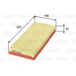 Vzduchový filtr VALEO 585120 – Hledejceny.cz