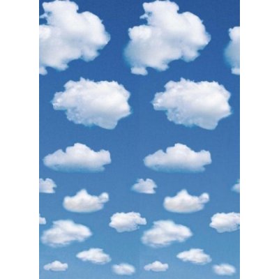 W&G F402 Fototapety na zeď White Clouds 183 x 254 cm – Zboží Mobilmania