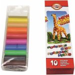 KOH-i-NOOR modelovací hmota 10 barev 200 g – Sleviste.cz