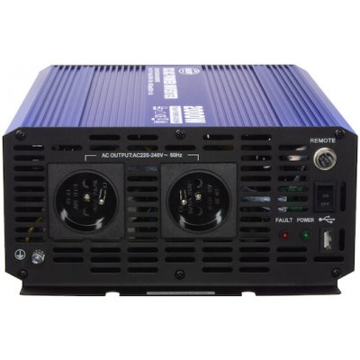 Sinusový měnič napětí z 12, 230V + USB, 2000W, 35PSW2012C | Zboží Auto
