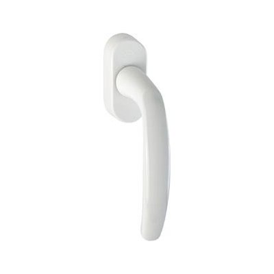 HOPPE okenní klika ATLANTA - Secustik 90°, 7 x 32-42 mm, F9016 běžná bílá – Zboží Mobilmania