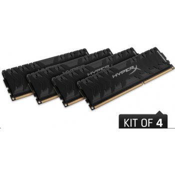 Kingston HyperX Predator DDR4 32GB (4x8GB) 3200MHz CL16 HX432C16PB3K4/32