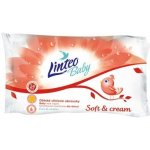 Linteo Baby Soft and Cream vlhčené ubrousky 24 ks – Zbozi.Blesk.cz