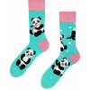 Dedoles Veselé bambusové ponožky Panda a srdíčka D-U-SC-RS-C-B-1547