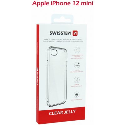 Pouzdro SWISSTEN Clear Jelly Apple iPhone 12 Pro Max - gumové - čiré – Hledejceny.cz