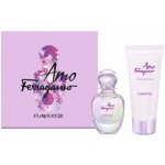 Salvatore Ferragamo Amo Flowerful EDT 50 ml + tělové mléko 100 ml dárková sada – Hledejceny.cz