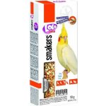 Lolo Pets Basic Smakers tyčinky arašídové pro korely 90 g – Zboží Mobilmania