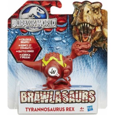 Hasbro Jurský svět Brawlasaur s vnitřním magnetickým spouštěčem Tyrannosaurus Rex – Zboží Mobilmania