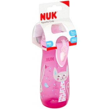 Nuk FC Láhev Sports Cup Chameleon růžová 450 ml